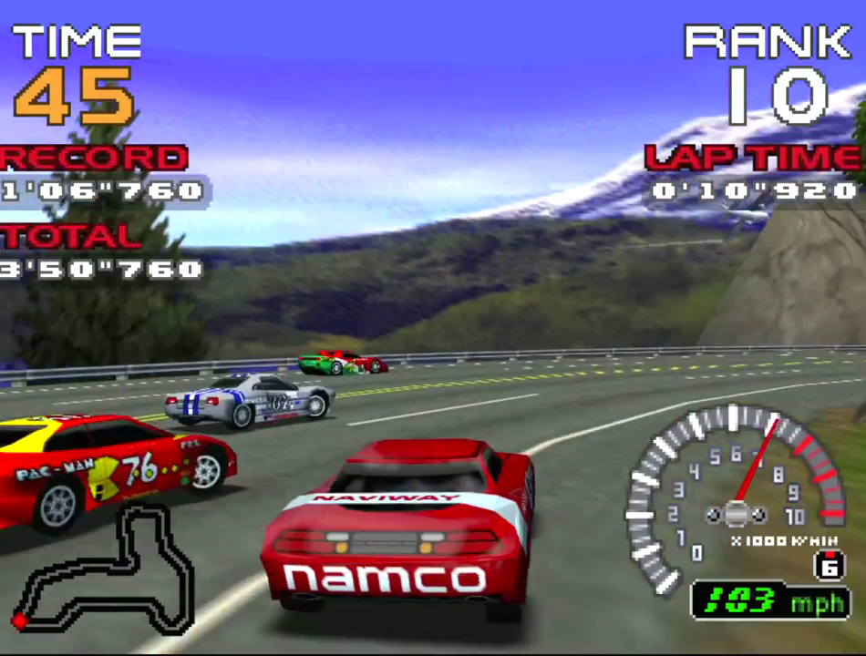 Retro Game Reviews Ridge Racer 64 (N64 review)