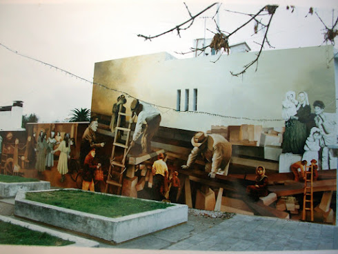 mural de rentas en Punta Alta