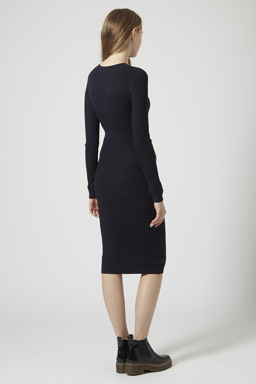 DressMe Daily Today's Pick Midi Dress Into Sweater Dress. Fall/Winter