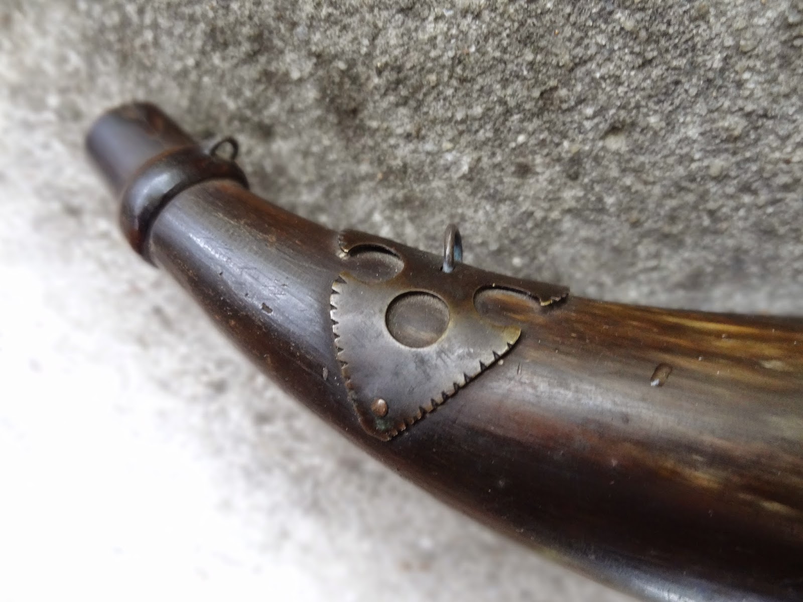 Contemporary Makers Antique Powder Horn