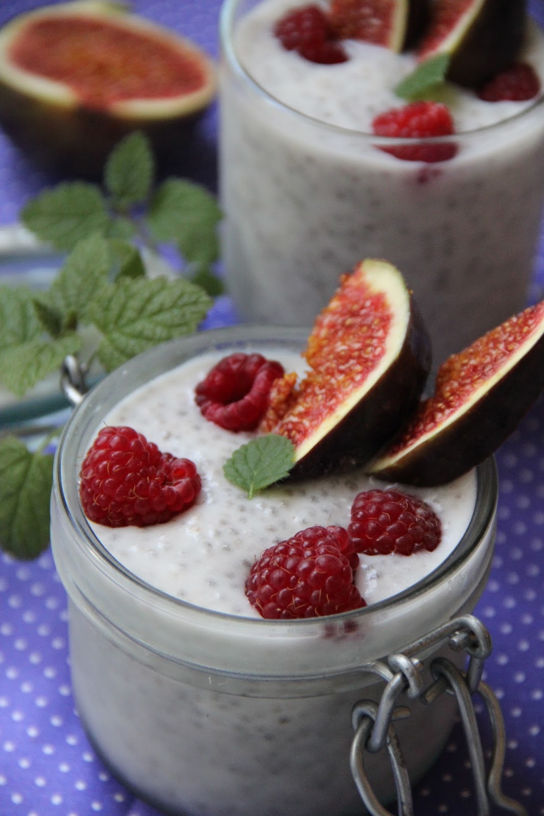 Kokosowy pudding z nasionami chia