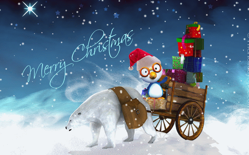 Wishing you merry christmas greetings photo Amazing Animation : Animated Santas : xmas Cats and Christmas Animated
