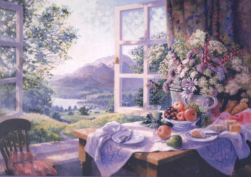 Stephen Darbishire 1940 | British Interiors and Landscape painter Stephen Darbishire 1940 | British Interiors and Landscape painter