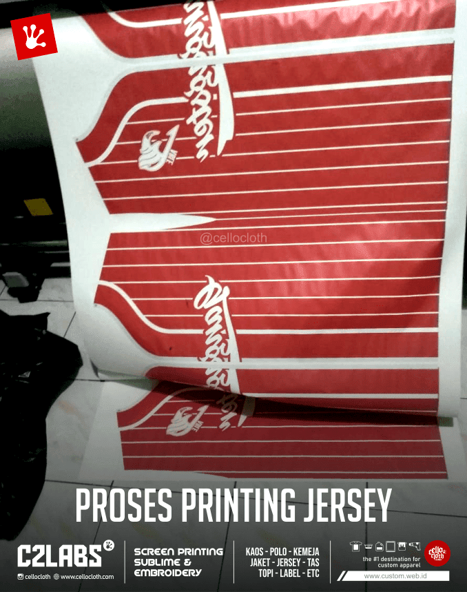Proses Printing Jersey Baseball Custom - Jersey Jogja