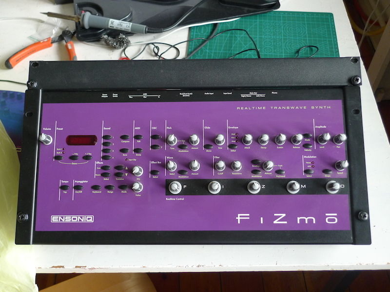 MATRIXSYNTH Rare Ensoniq Fizmo Rack Transwave Synthesizer for Sale