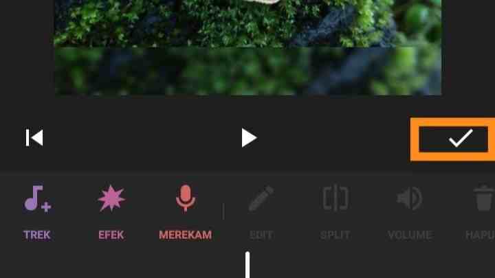 Cara menambahkan rekaman suara di InShot