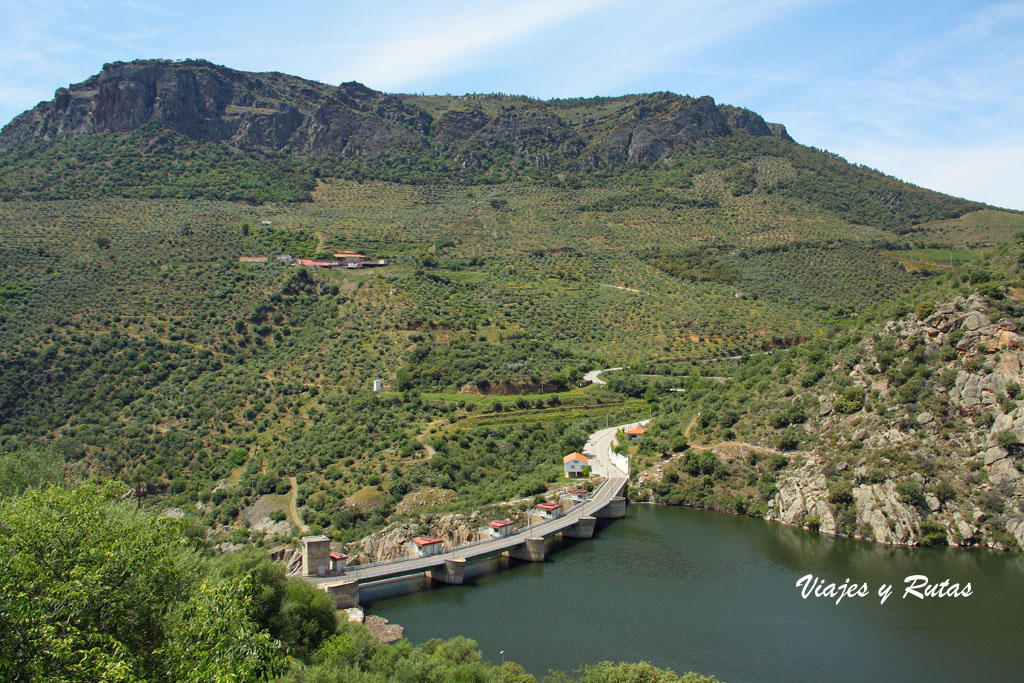 Salto de Saucelle, río Duero