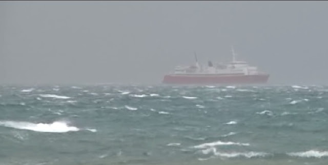 Il traghetto Brindisi-Vlora ancorato dopo 6 ore a causa del maltempo