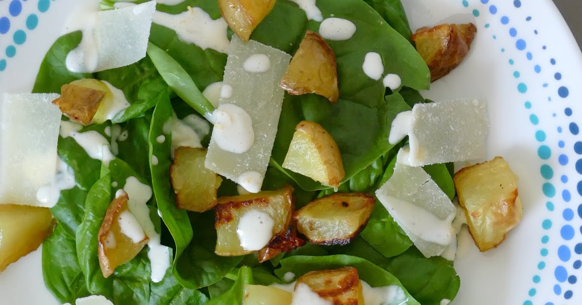 Hot Eats and Cool Reads Best Ever Roasted Potato, Spinach, and
