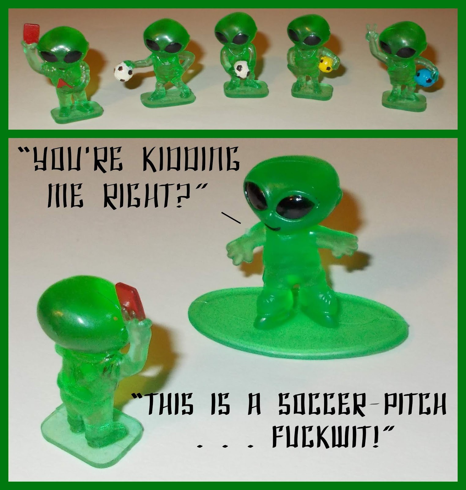 B is for Bug Eyed Aliens Small Scale World