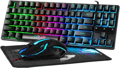 Review CHONCHOW RGB Gaming Keyboard and Mouse Combo