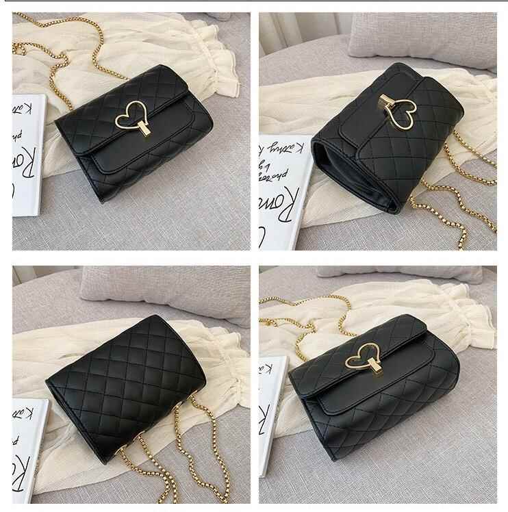 Túi Đeo Chéo Khóa Trái Tim MS026