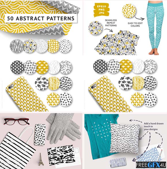 Ultimate Hand Drawn Patterns Bundle