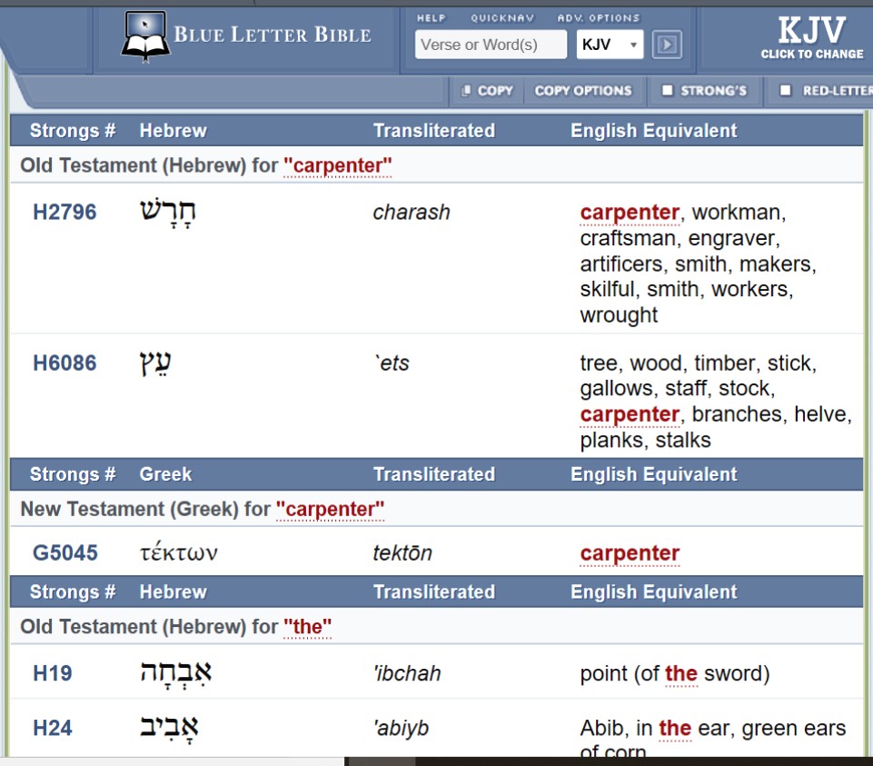 Bob's Life Songs Carpenter?