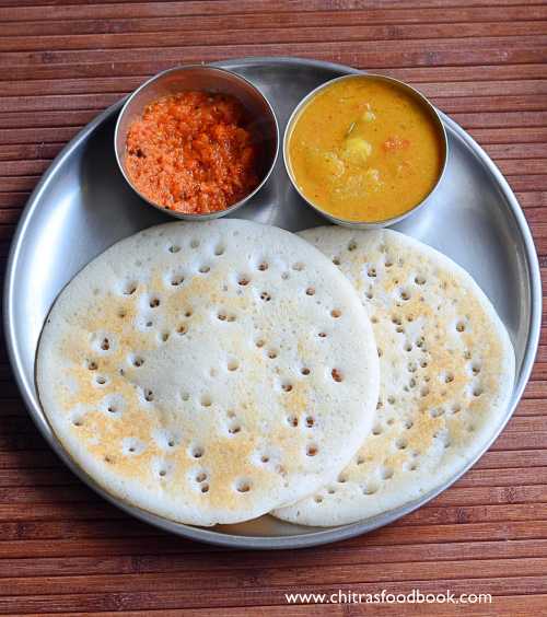 Set Dosa Without CurdSponge Dosa Recipe Chitra's Food Book