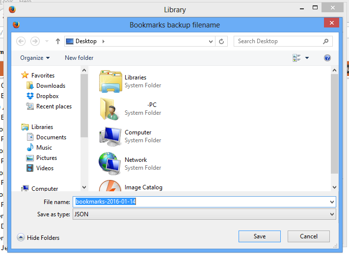 BOOKMARK HILANG, COBALAH CARA MUDAH BACKUP DAN RESTORE BOOKMARK MOZILLA