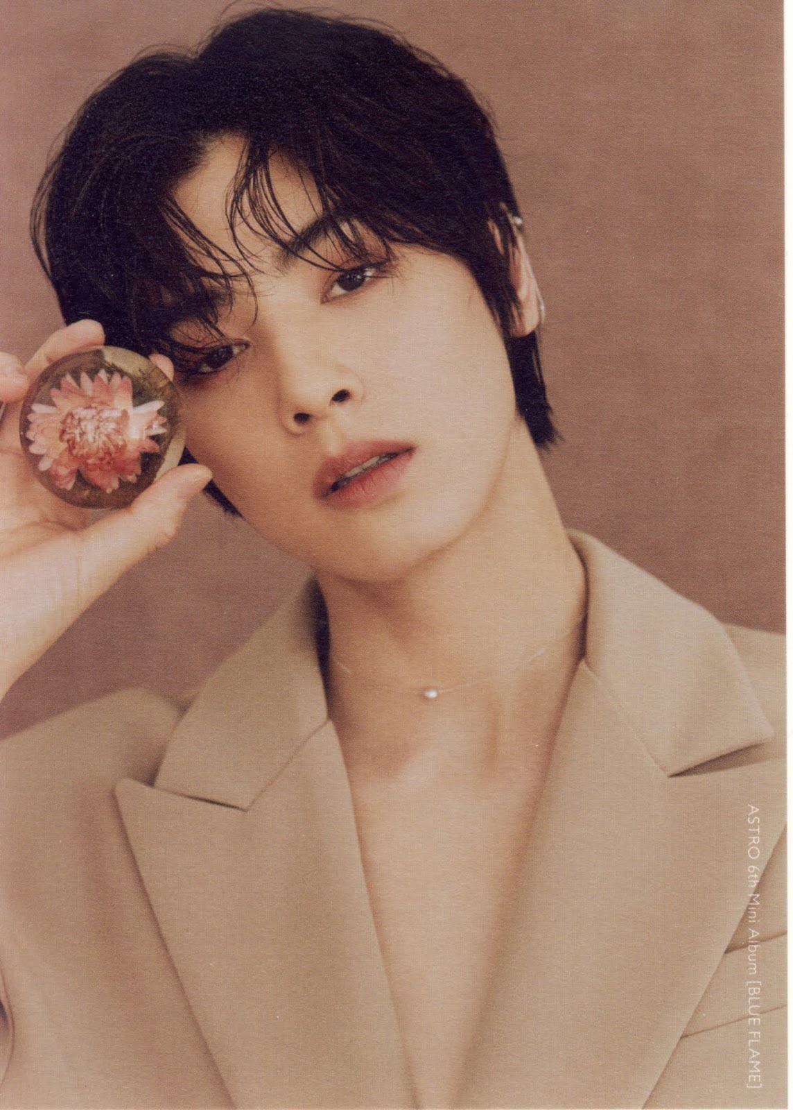 kpop scans: Eunwoo ( Astro ) - Mini Album Vol. 6 Blue Flame The Book