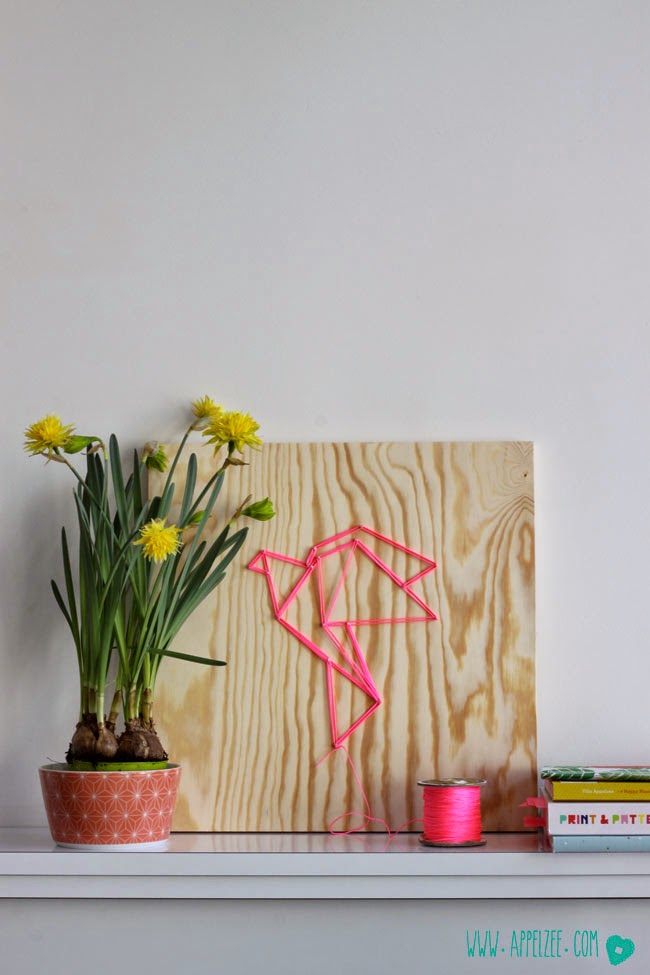 Origami meets string art at Villa Appelzee www.appelzee.com