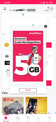 Internet Gratis 5GB Smartfren