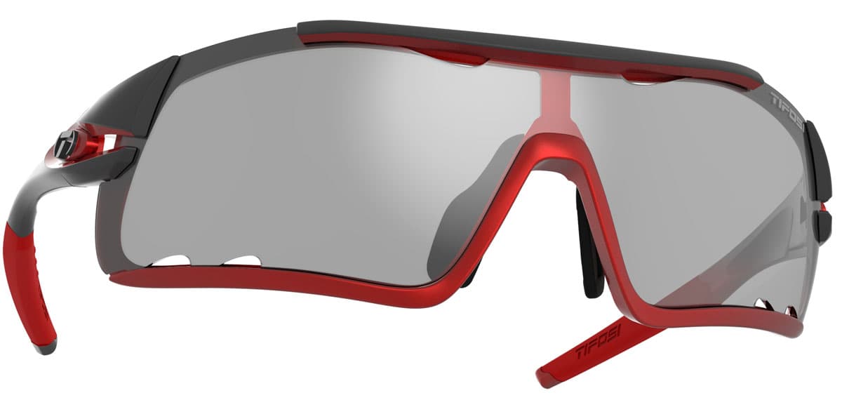 Tifosi DAVOS Race Red Smoke FOTOTEC Sunglasses 