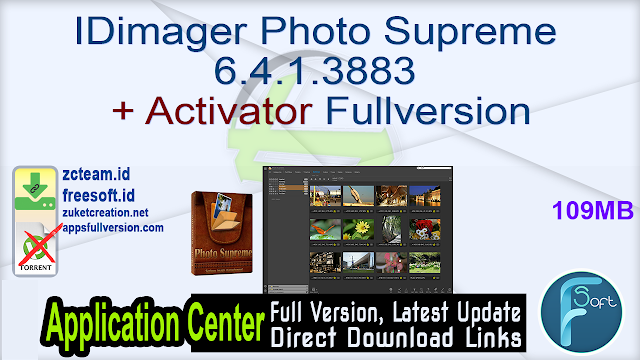 IDimager Photo Supreme 6.4.1.3883 + Activator Fullversion