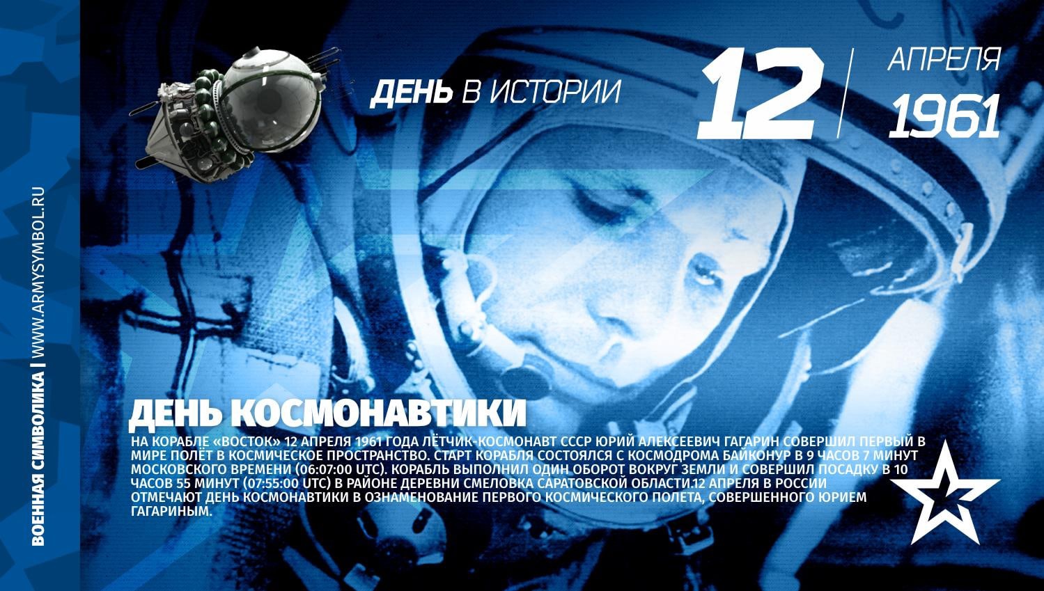 12 апреля сайт. День космонавтики. День Космонавта. 12 Апреля. 12 - Апрель день косонавтики.