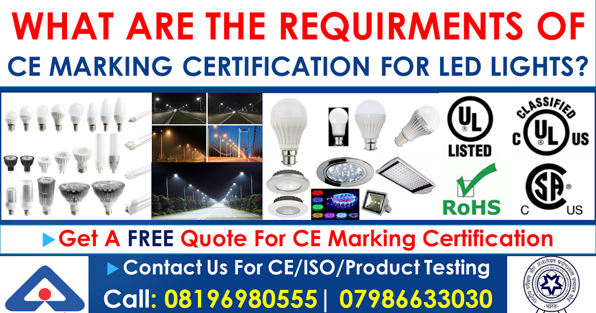 What Are The Requirements of CE Marking Certification for LED Lights? CE Certification in