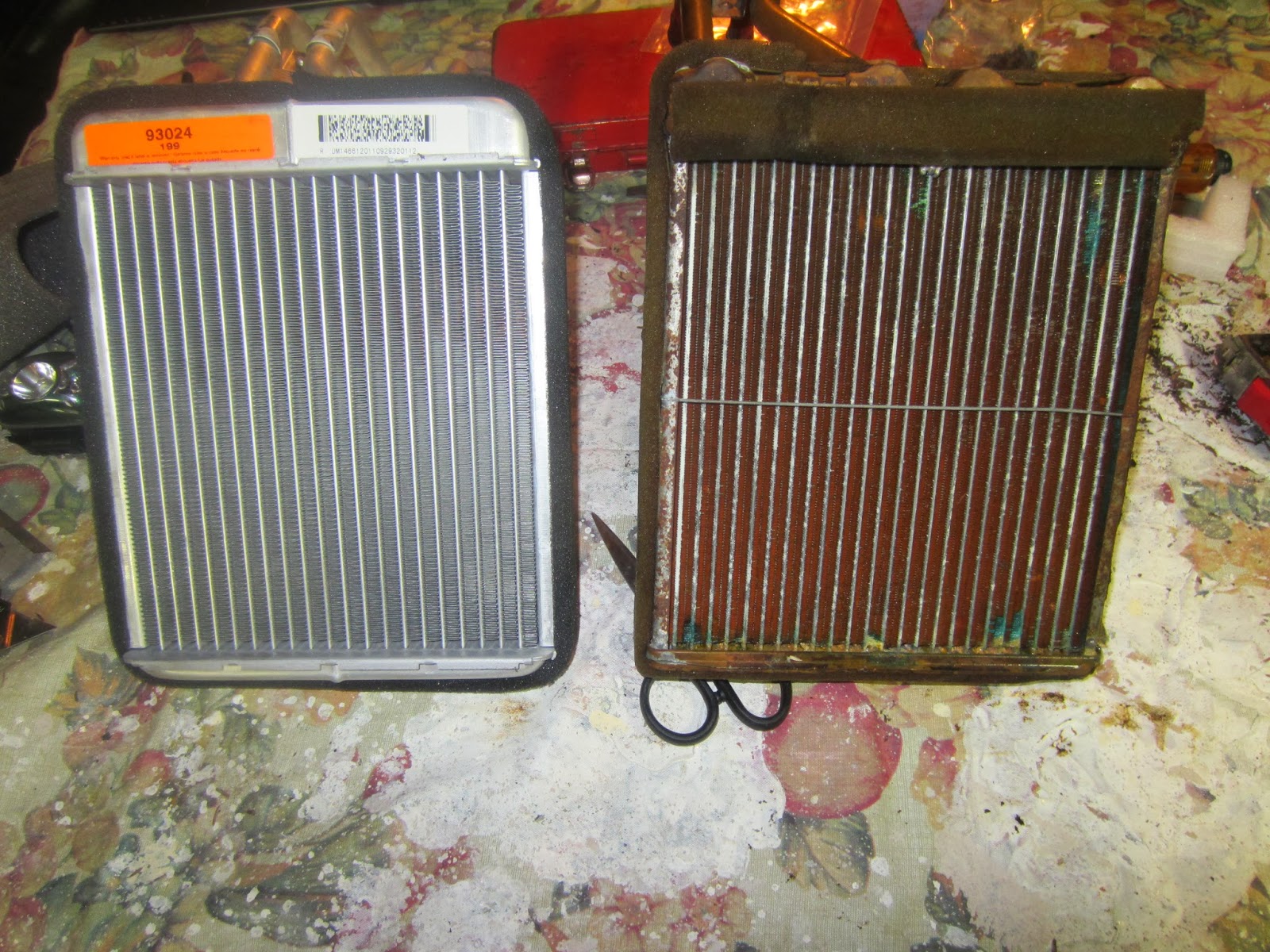 Just Another Silly Blog: 1998 Jeep XJ Heater Core/ Evap Core Replacement