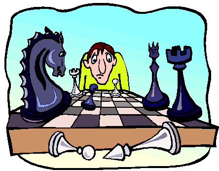 I like play chess