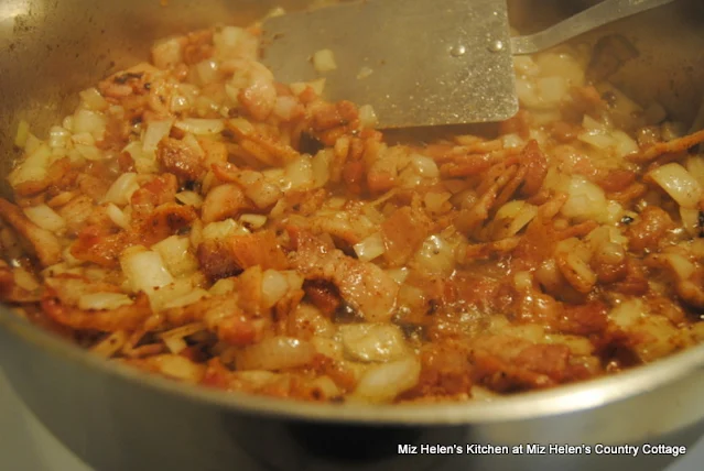 Fried Cabbage With Bacon & Smoked Sausage at Miz Helen's Country Cottage