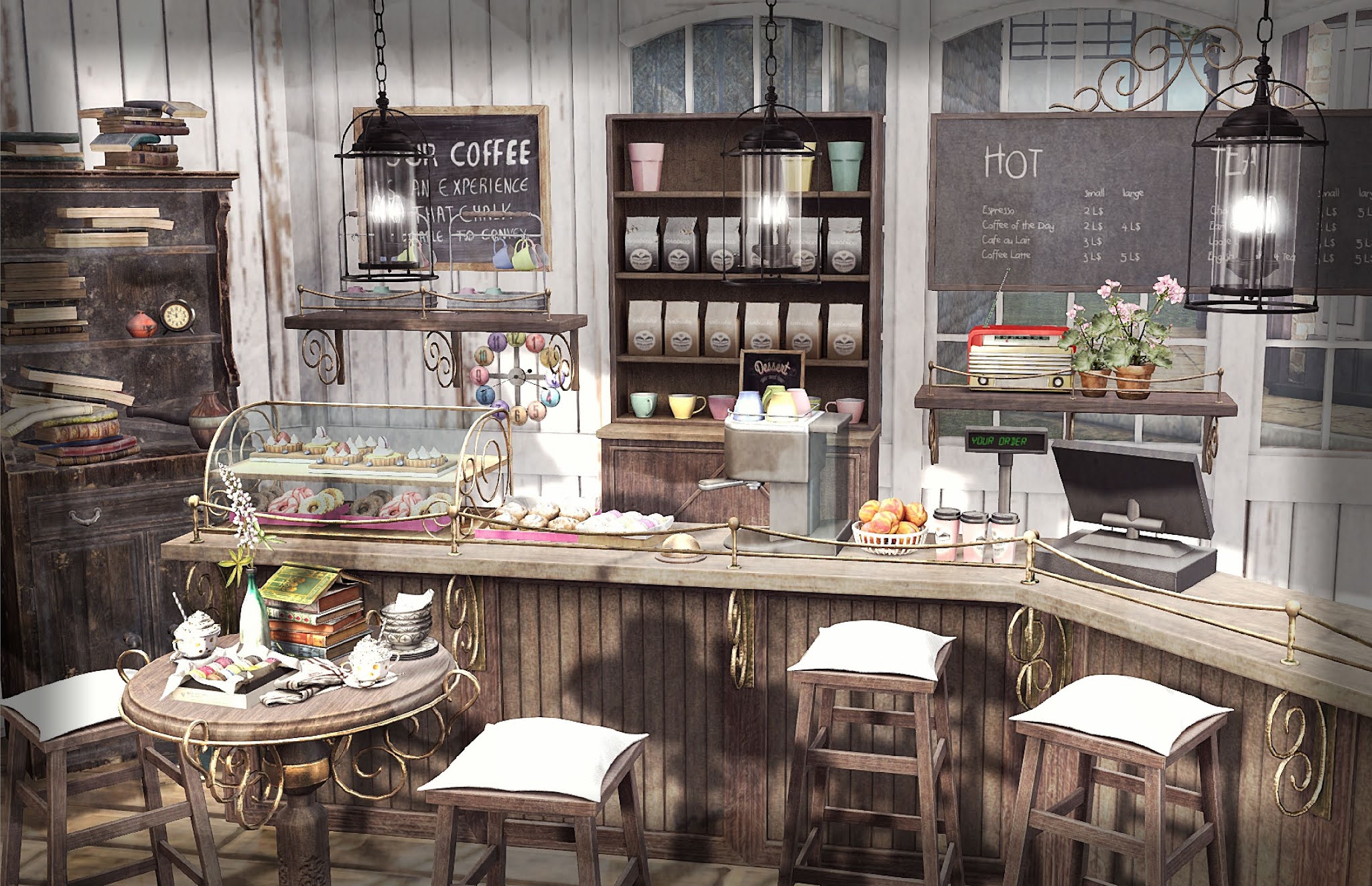 VirtualDesignNotebook: Morning at the Java Hut