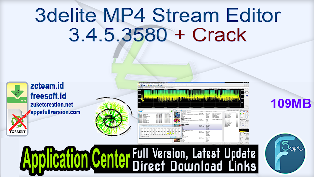 3delite MP4 Stream Editor 3.4.5.3580 + Crack_ ZcTeam.id