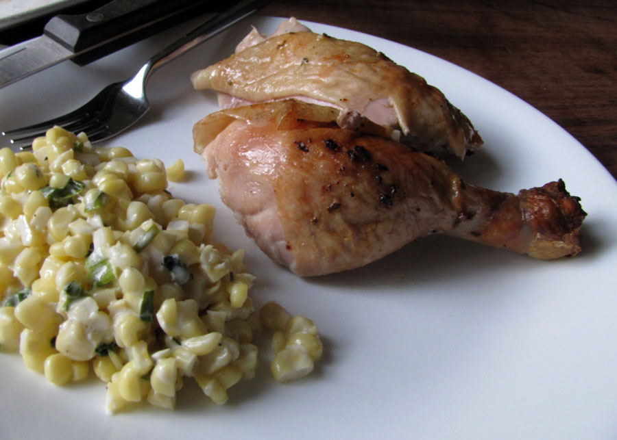 Smells Like Food in Here Tarragon Butter Roasted Chicken