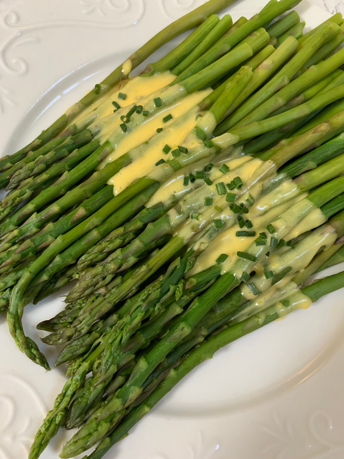 Spring Asparagus with Hollandaise
