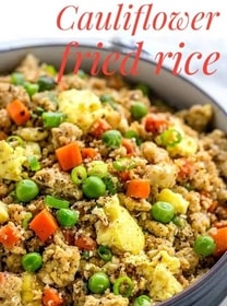 cauliflower fried rice