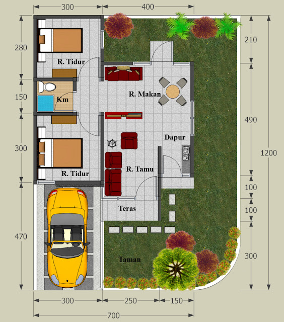 small 2 bedroom house plans and designs