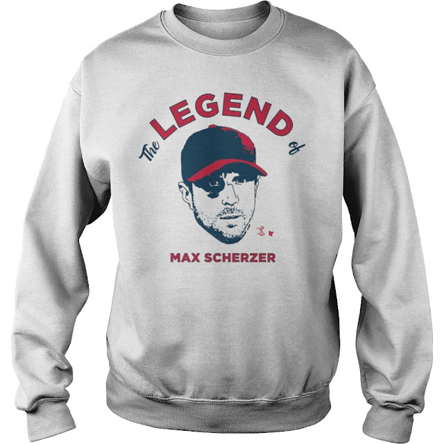 THE LEGEND OF MAX SCHERZER Hoodie, THE LEGEND OF MAX SCHERZER Sweatshirt, THE LEGEND OF MAX SCHERZER T Shirt