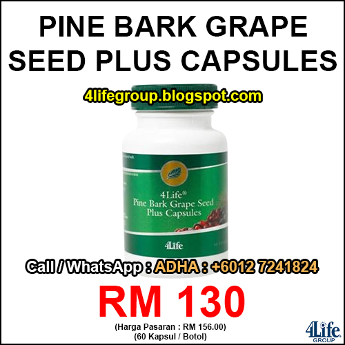 4Life PBGS+ Pine Bark Grape Seed Plus Capsules foto 4Life PBGS+ Pine Bark Grape Seed Plus Capsules