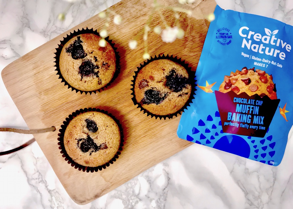 Chocolate Chip Muffins with Creative Nature | Gluten + Dairy Free