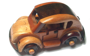 Produk Kerajinan  Kayu  Antik Miniatur VW Triyandra Craft