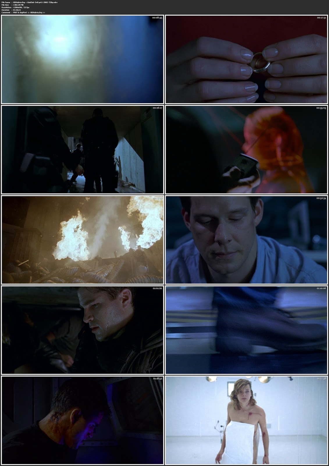 Resident Evil 2002 300Mb Hindi Dual Audio 480p BluRay Download