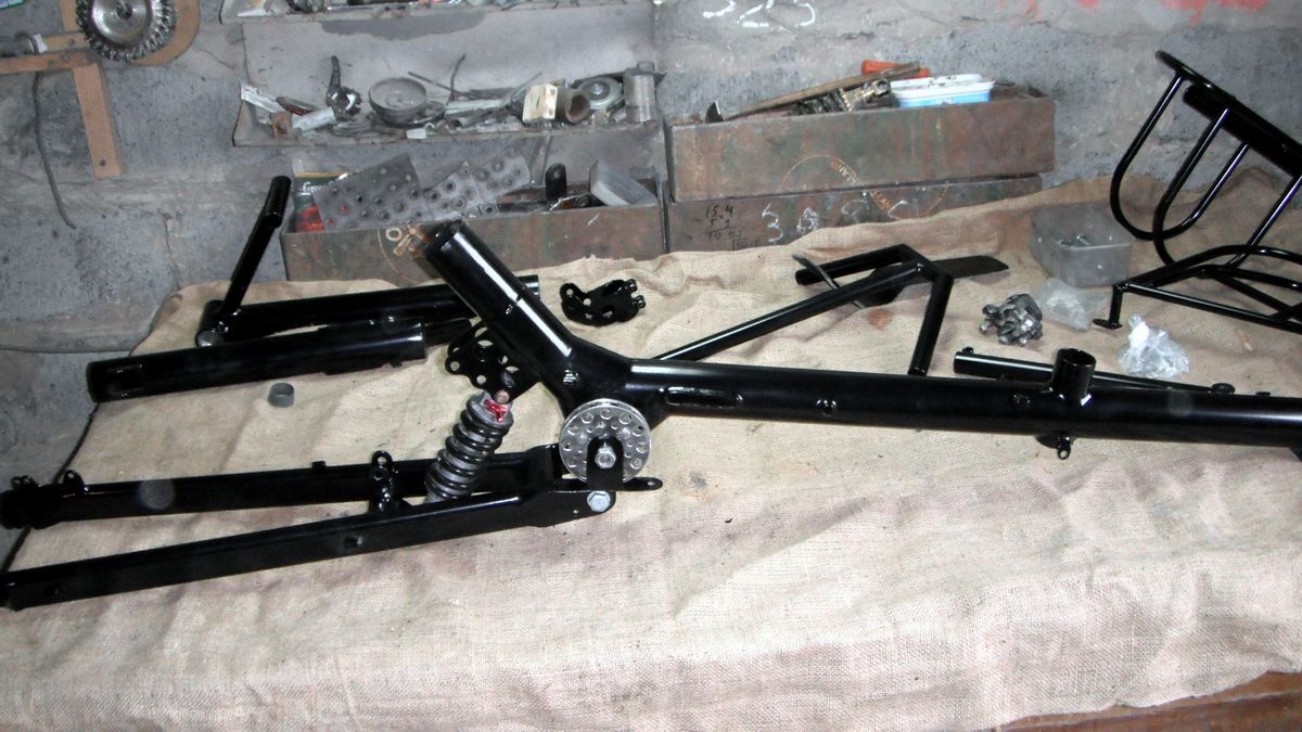 Recumbent bike frameset Colombo by Velodreamer