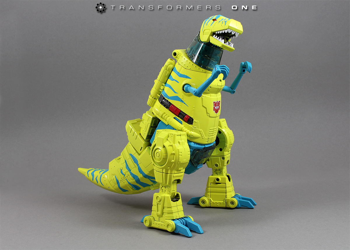 Transformers Square One MP8 Grimlock Unreleased G2 Tiger Stripe by