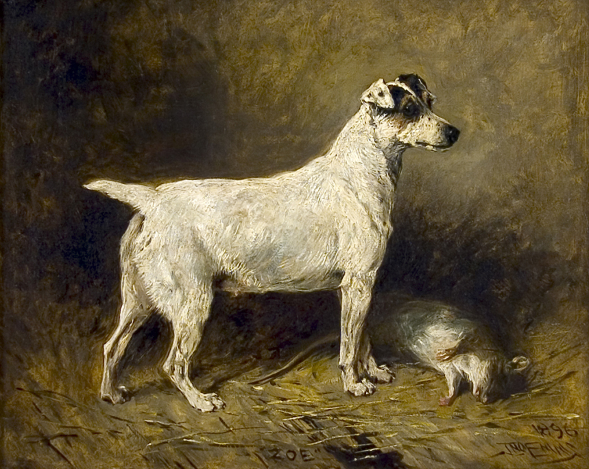 Victorian British Painting Dog Paintings