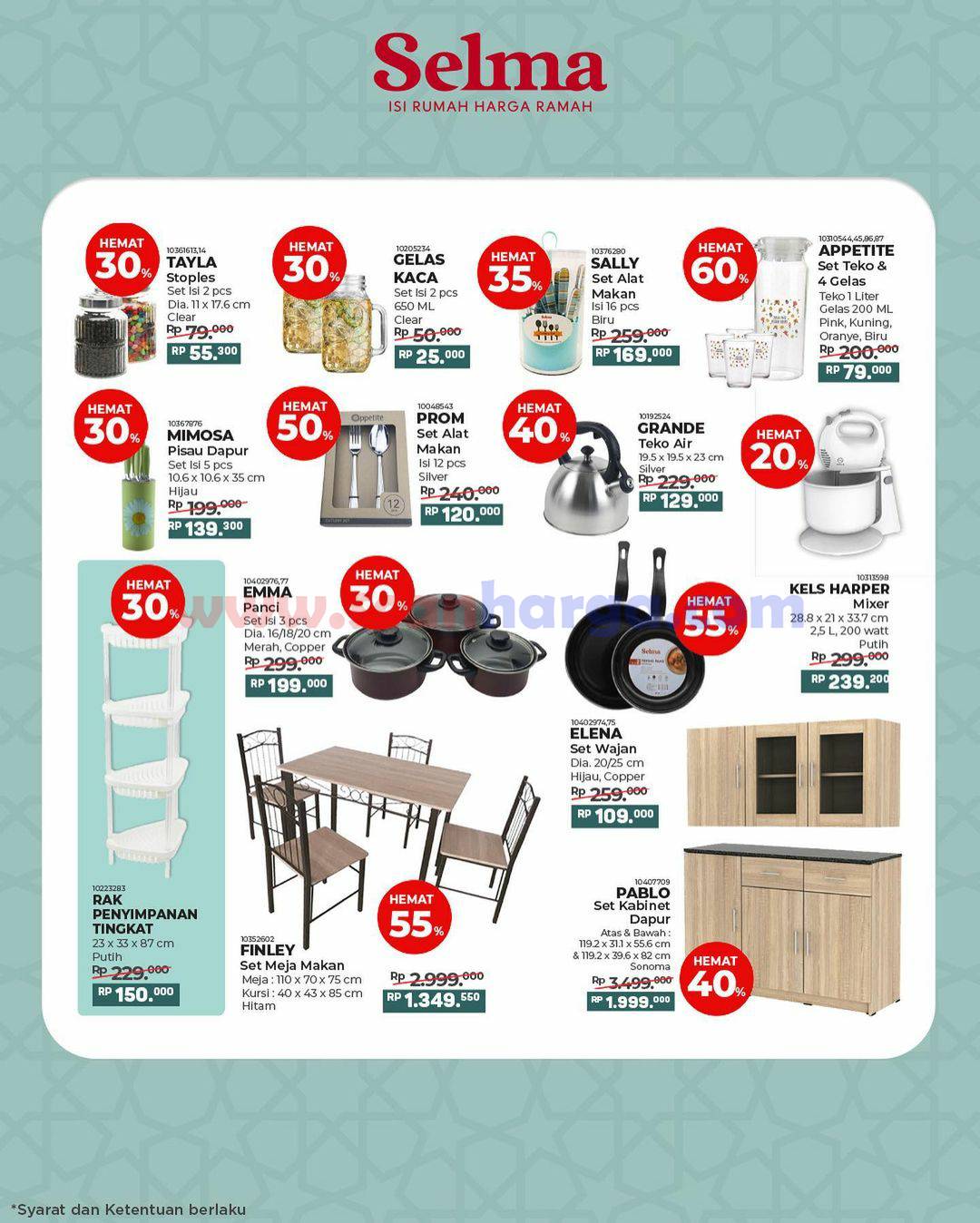 Katalog Promo SELMA Furniture Maret 2024 scanharga