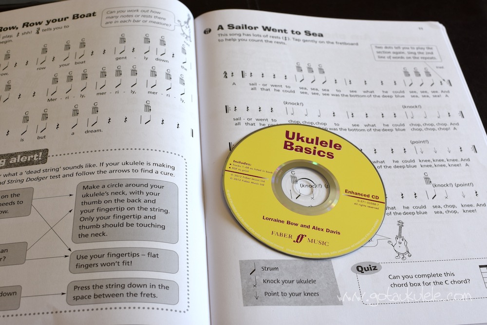 Ukulele Basics by Lorraine Bow and Alex Davies REVIEW