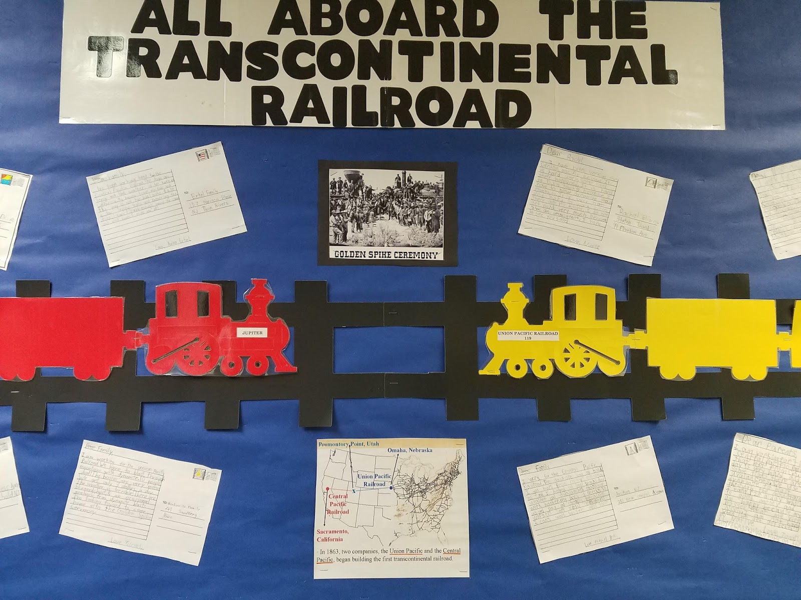 The Third Grade Learning Spot: The Transcontinental Railroad