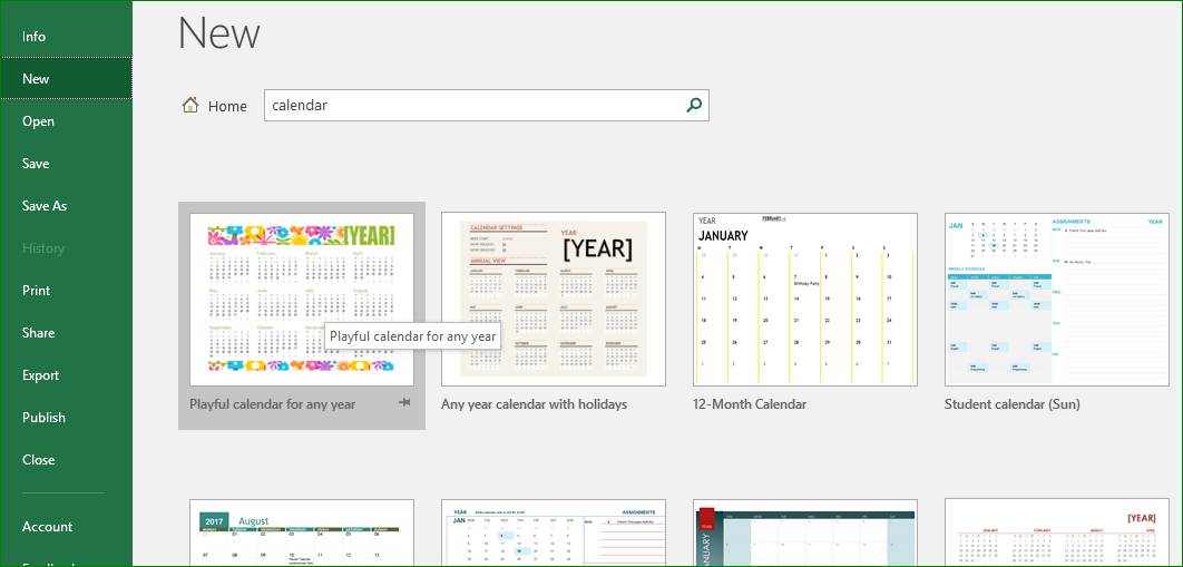 Membuat Kalender Tahunan Excel - ExcelManiacs