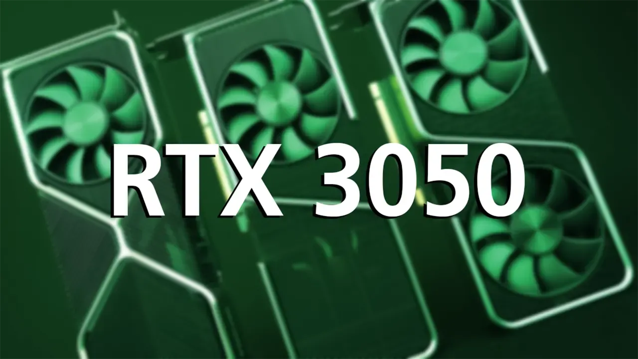 بطاقة الرسومات Nvidia RTX 3050