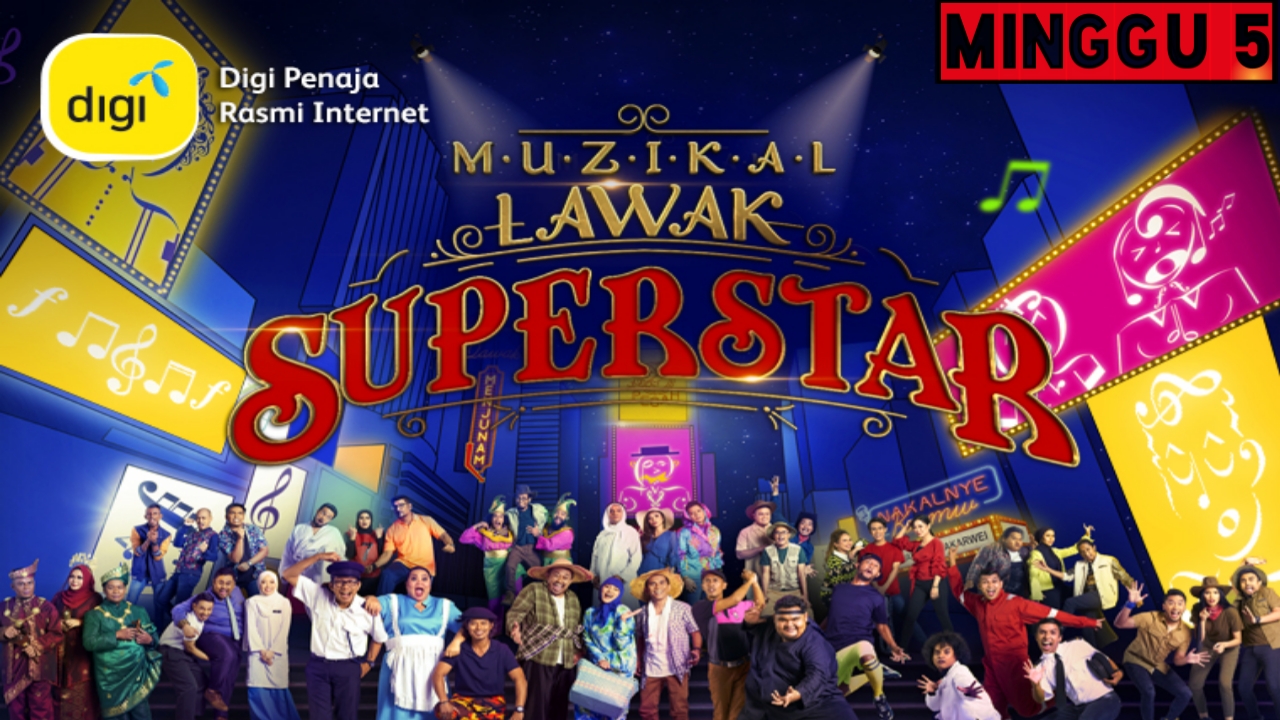 Live Streaming Muzikal Lawak Superstar 2019 Minggu 5 - MY ...